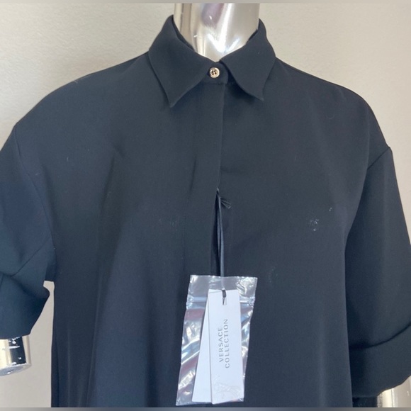 ❌SOLD❌ Versace Collection Camicia Donna Tessuto Blouse - Picture 3 of 13